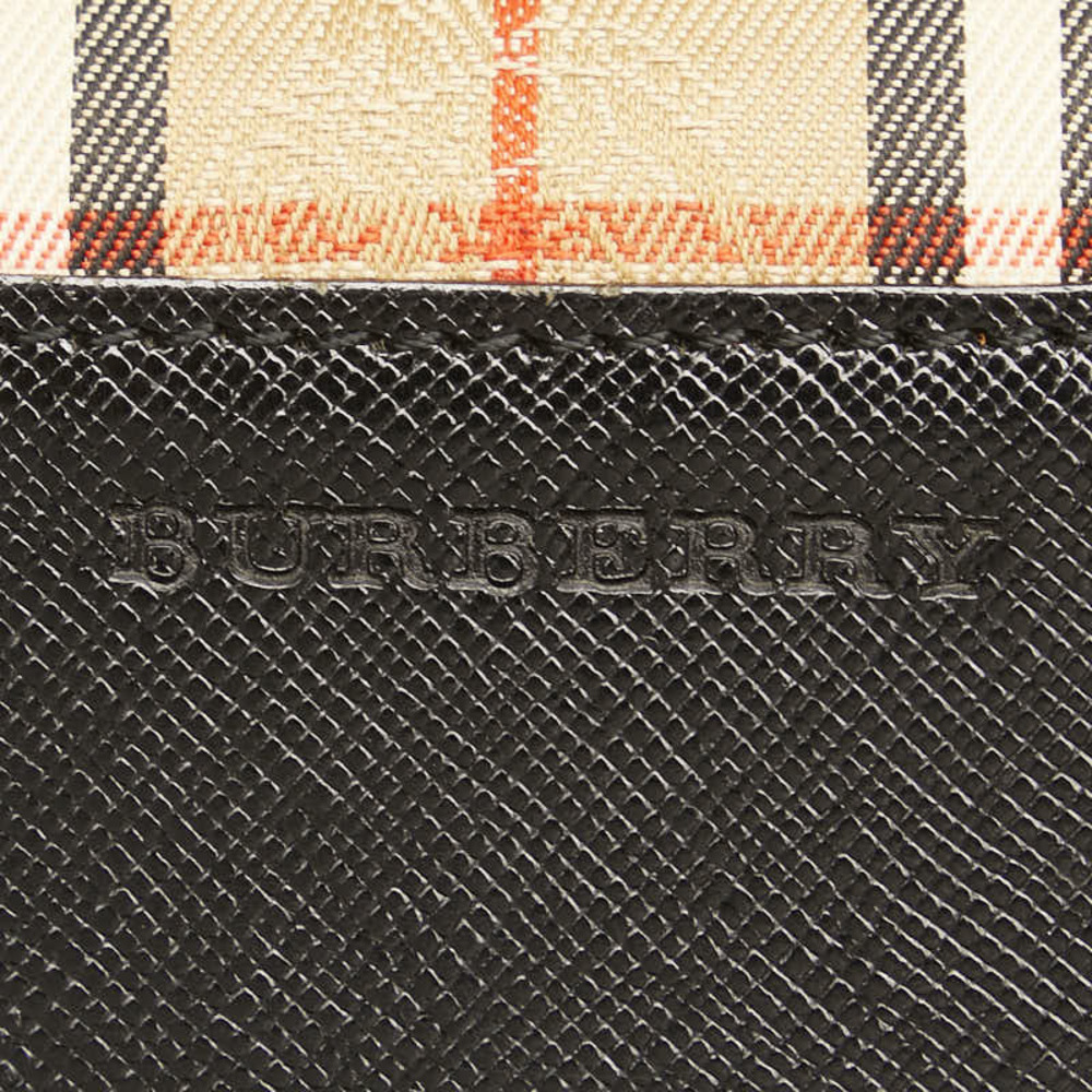 Burberry Nova Check Shadow Black Horse Handbag Beige - Picture 6 of 7